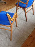 Pair of Ax-chairs designed by Peter Hvidt & Orla Molgaard