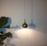 Small swedish Hans Agne Jakobsson brass pendant
