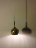 Small swedish Hans Agne Jakobsson brass pendant