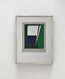 Abstract Geometric Danish Screen Print by Ib Geertsen, Signed