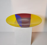 Very large Glass Dish or Bowl by the Danish artist Ib Geertsen