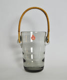 Ice Bucket with Cane Handle Designed by Jacob E. Bang for Holmegaard, 1937