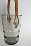 Ice Bucket with Cane Handle Designed by Jacob E. Bang for Holmegaard, 1937