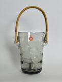 Ice Bucket with Cane Handle Designed by Jacob E. Bang for Holmegaard, 1937