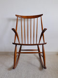 Rocking Chair by Illum Wikkelsø for N. Eilersen, 1950s