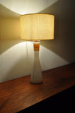 Opaline Glass Table Lamp by Jacob E. Bang, Kastrup Glasværk ca. 1960