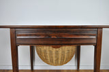 Mid-Century Modern Drop-Leaf Sewing Table by Johs. Andersen, 1960s