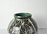 Unique Hand-Thrown and Hand-Glazed Danish Ceramic Vase