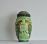 Unique Hand-Thrown and Hand-Glazed Danish Ceramic Vase or Jar
