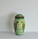 Unique Hand-Thrown and Hand-Glazed Danish Ceramic Vase or Jar