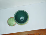 Unique Hand-Thrown and Hand-Glazed Danish Ceramic Vase or Jar