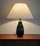 Large drop shaped Just Andersen disko metal Table Lamp, Denmark