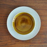 Kähler Golden Ochre Ceramic Dish, Denmark 1950s