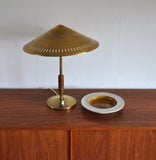 Kähler Golden Ochre Ceramic Dish, Denmark 1950s