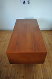  Kai Kristiansen free standing teak desk model EP 401 for Feldballes Møbelfabrik