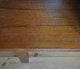  Kai Kristiansen free standing teak desk model EP 401 for Feldballes Møbelfabrik