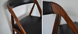 Kai Kristiansen dining chairs model 31, set of 3