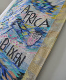 Tapestry "Out of Africa - Karen Blixen" by the Danish artist Mette Birckner