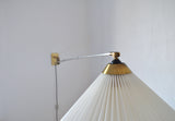 Rare Le Klint wall lamp designed by Hvidt & Mølgaard in 1963