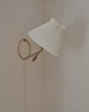 Table or wall lamp by Christian Hvidt for Le Klint, 1970s