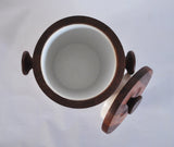 Danish Modern Teak Ice Bucket by Lüthje Wood