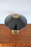 Elegant Danish Brass Table Lamp from Lyfa Designed by Bent Karlby