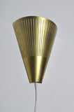 Scandinavian Modern Brass Wall Sconces by IKEA, 1980s