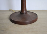 Scandinavian Modern Teak Table Lamp by Le Klint, 1950s