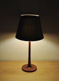 Scandinavian Modern Teak Table Lamp by Le Klint, 1950s