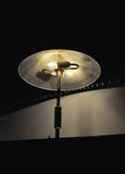 Elegant danish brass table lamp from Lyfa designed by Bent Karlby