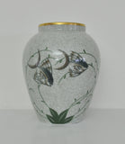 Craquele glaze porcelain Vase, Lyngby Porcelain, 1930-40s