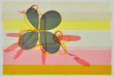 Scandinavian Lithograph by the Danish Artist Malene Landgreen