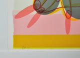 Scandinavian Lithograph by the Danish Artist Malene Landgreen