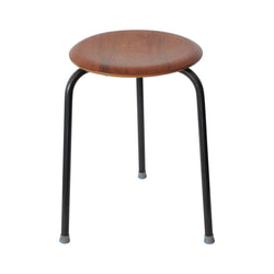 Danish Modern "Dot" Stool designed by Arne Jacobsen for Fritz Hansen