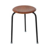 Danish Modern "Dot" Stool designed by Arne Jacobsen for Fritz Hansen