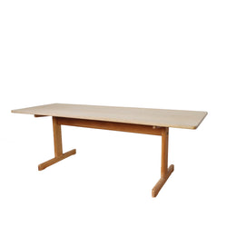 Børge Mogensen coffee table in solid oak for Fredericia Furniture, 1960s