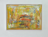 Contemporary painting "A City - IV", oil on canvas by Mette Birckner, 2005