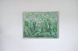 Abstract impressionism painting - Movement Green Growth