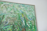 Abstract impressionism painting - Movement Green Growth
