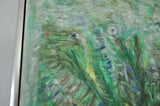 Abstract impressionism painting - Movement Green Growth