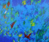 Abstract Scandinavian Screen Print by the Danish Artist Niels Winkel signed and numbered