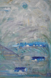 Contemporary danish painting, oil on canvas by Mette Birckner