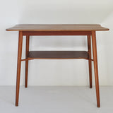 Mid century Occasional Teak Side Table with a organic shape, 1960s