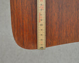Mid century Occasional Teak Side Table with a organic shape, 1960s