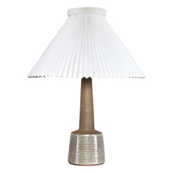 Scandinavian Modern ceramic Table Lamp by Esben Klint for Palshus, 1960s