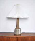 Scandinavian Modern ceramic Table Lamp by Esben Klint for Palshus, 1960s
