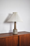 Scandinavian Modern ceramic Table Lamp by Per Linnemann-Schmidt for Palshus, 1960s