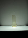 Mouth Blown Holmegaard Glass Vase in a Light Amber Color