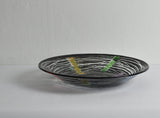 Unique Contemporary Hand Painted Plate by Peter Stuhr, Denmark