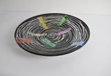 Unique Contemporary Hand Painted Plate by Peter Stuhr, Denmark